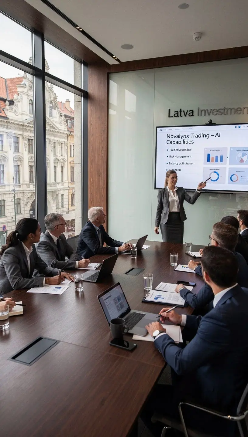 Grafiks, kas parāda tirdzniecības rezultātus un peļņu.